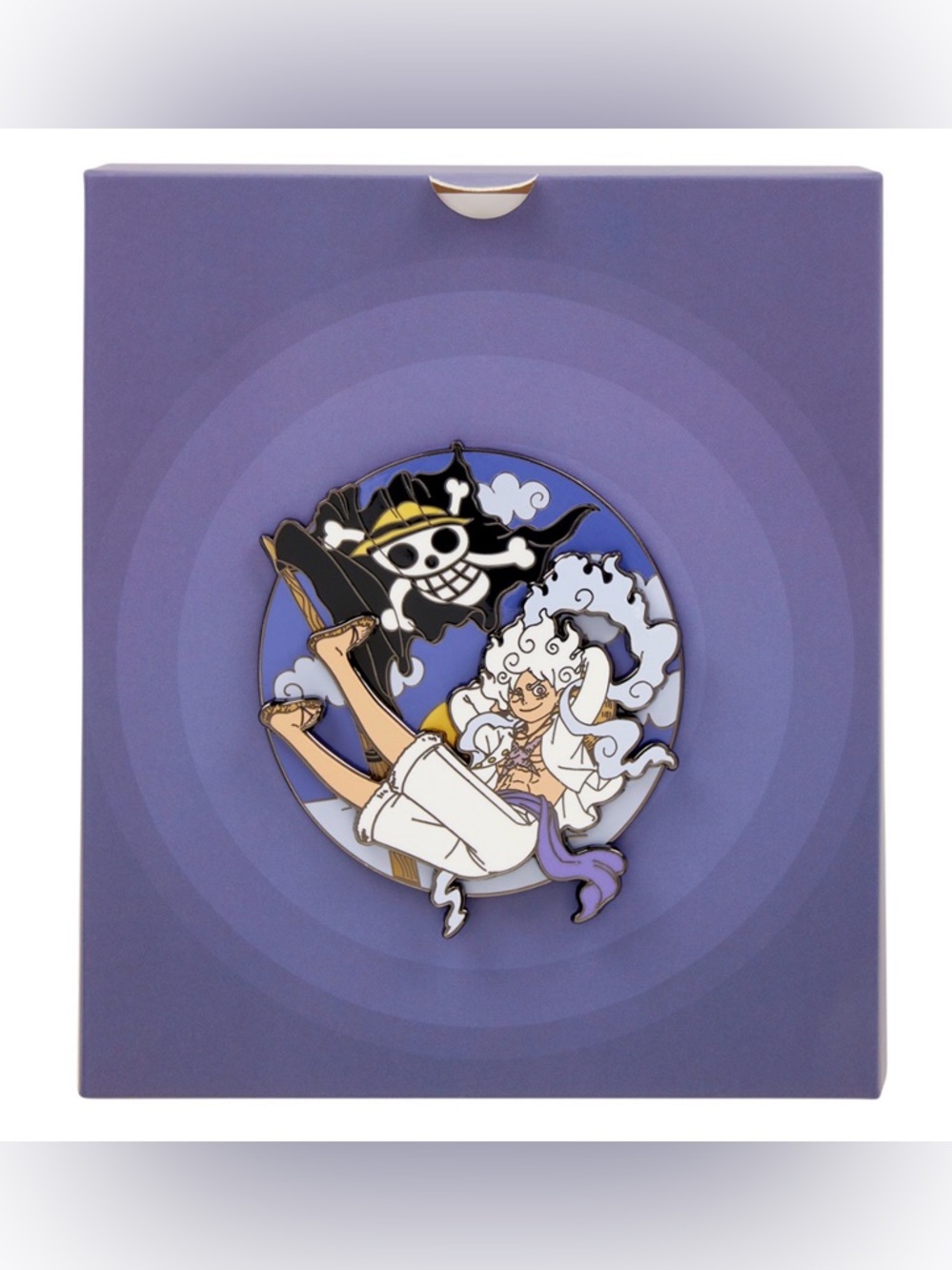 NWT NYCC Limited Edition ONE PIECE GEAR5 Luffy 3" Loungefly Sliding Pin RARE - Picture 2 of 7